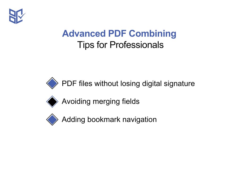 Advanced PDF Combining Tips for Professionals